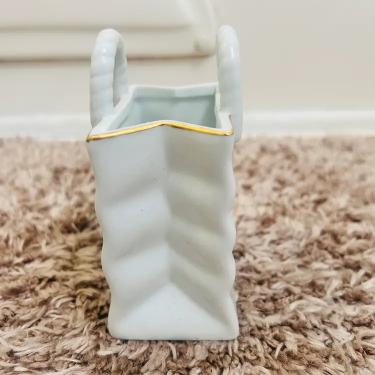 Peter Rabbit Reutter Porzellan World Of Beatrix Potter Porcelain Gift Bag/Basket