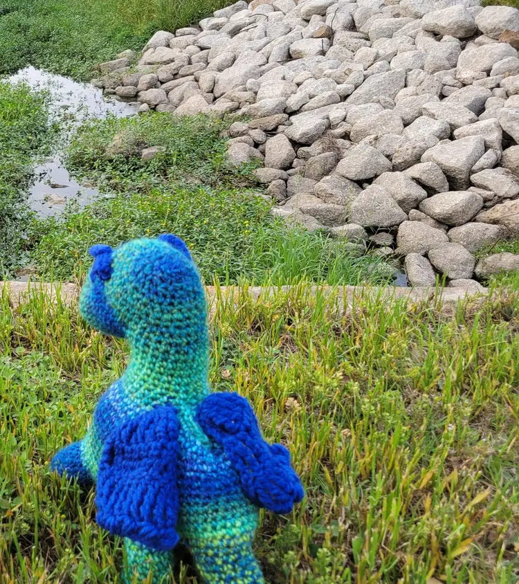 Crochet Handmade Sea Dragon Ryujin