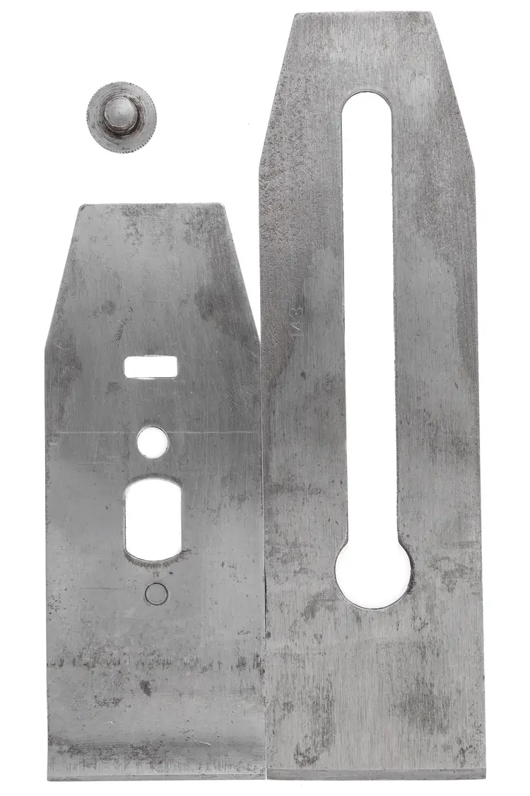 Stanley Plane 2" Double Iron For Antique Stanley Hand Planes With "BB" Trademark