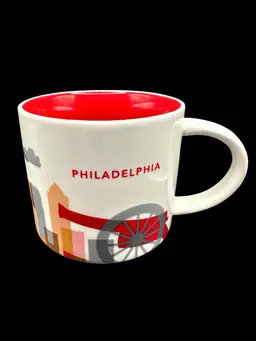Philadelphia - Starbucks Coffee Company “You Are Here” Collection 14oz Mug 2013