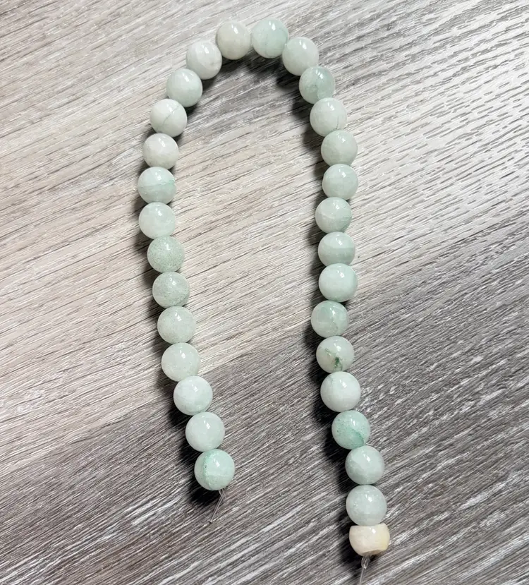 12mm Jade Beads 15” Strand New
