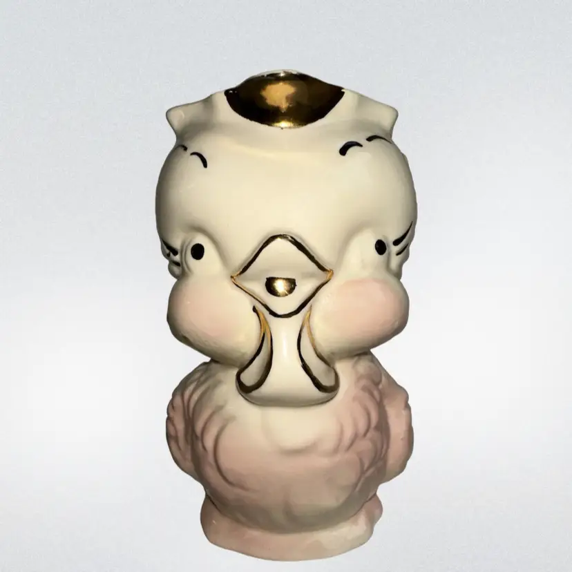 SHAWNEE POTTERY Bird Chickadee Pitcher/Creamer/Planter Vintage