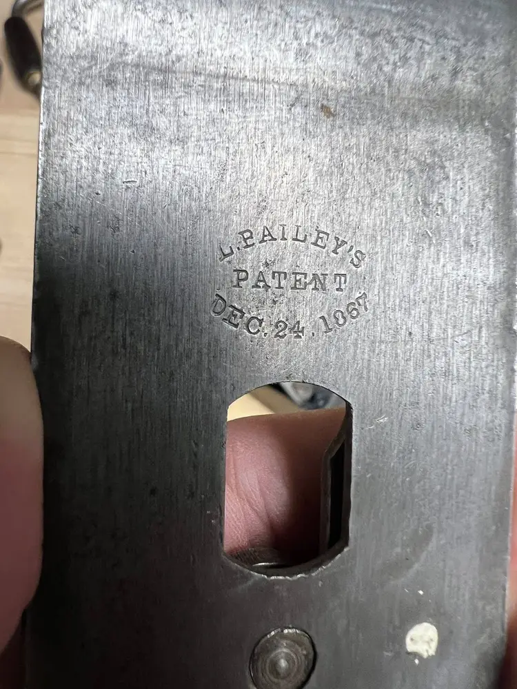 Type 4/5 Stanley No. 4 with replacement iron