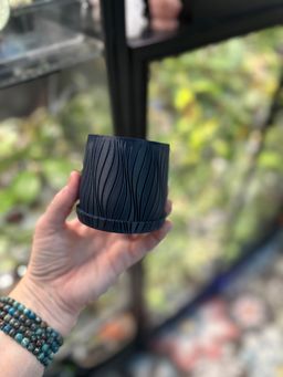 2.75 inch navy swirl