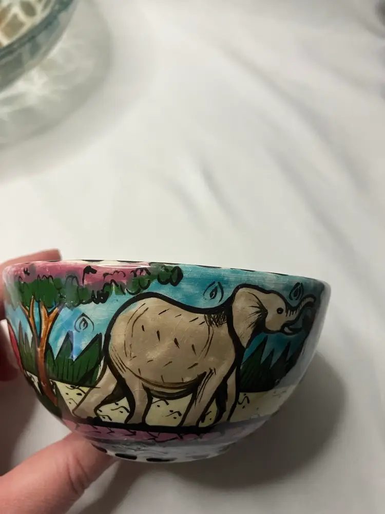 Penzo Hand painted bowl 