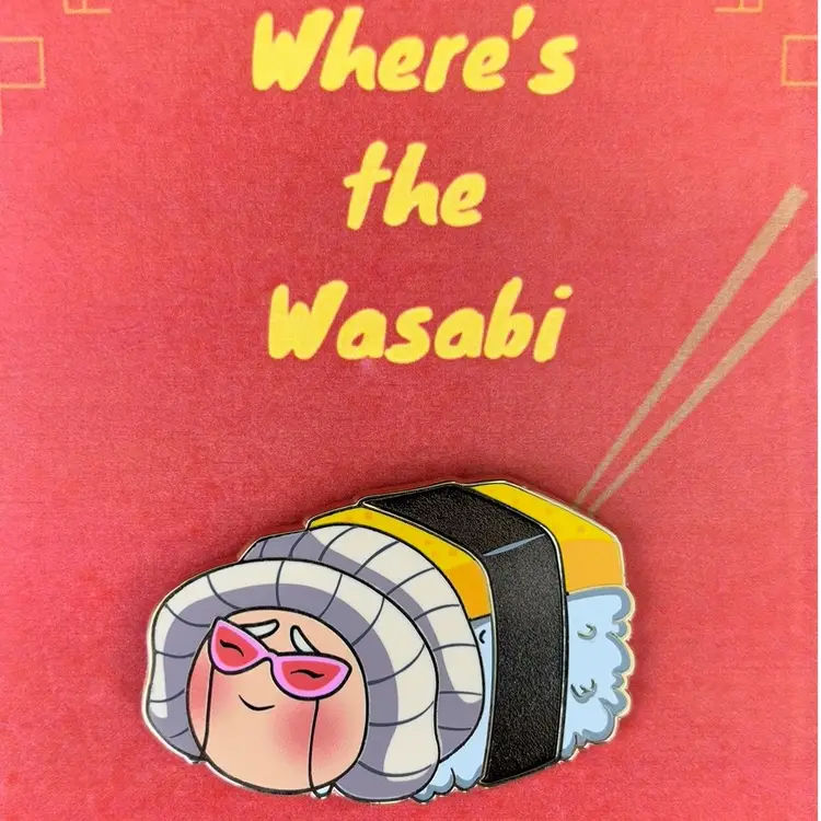Where’s the Wasabi - Nostalgia Fantasy Pin