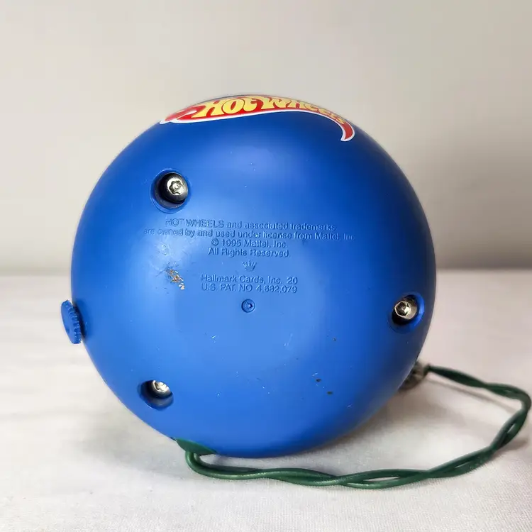 Hot Wheels Hallmark Keepsake 1995 “My First Hot Wheels” Magic Light & Motion Ornament