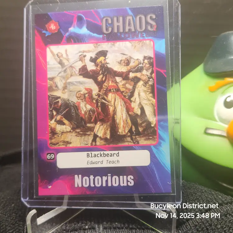 CHAOS Halloween - Blackbeard 17/32 #HA