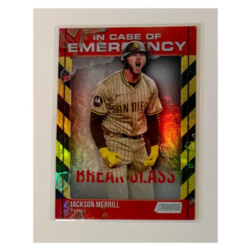 Jackson Merrill In Case Of Emergency San Diego Padres