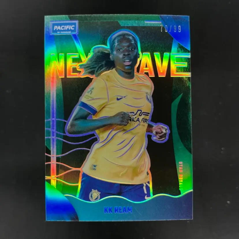 KK Ream 2025 Parkside Pacific NWSL Next Wave Green /99 Soccer Card TW55