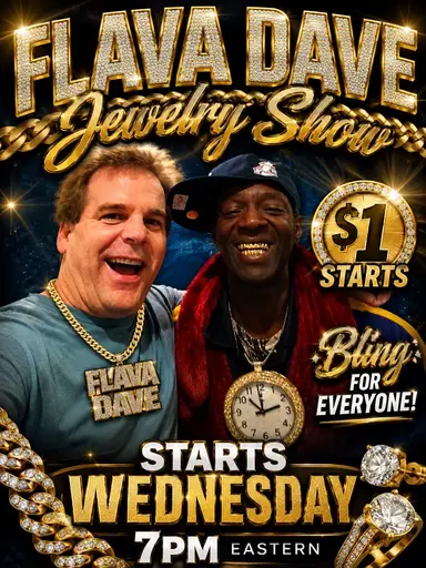 Flava Dave $1 Jewelry Starts 