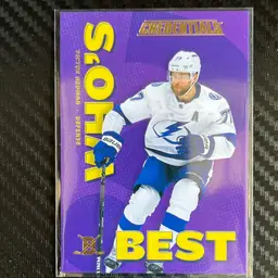 Victor Hedman 23-24 Upper Deck Credentials Who’s Best WB-VH