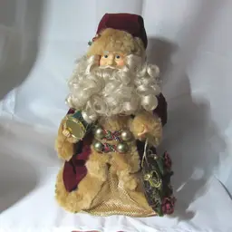 Old World Santa Claus Christmas Tree Topper