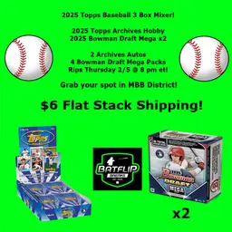 Toronto Blue Jays - 2025 Topps/Bowman 3 Box Mixer #BFB32