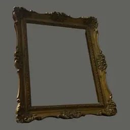Gold Frame 11.5”x 9.5”