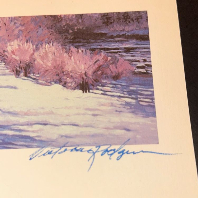 Printed And Singed Art Piece
