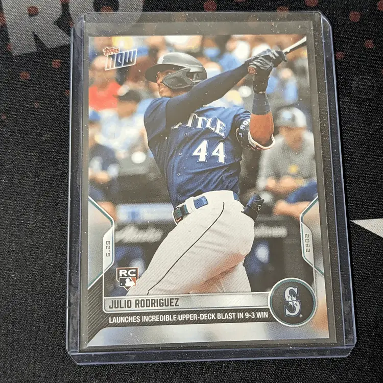 2022 Topps Now #432 Julio Rodriguez Baseball Card - Seattle Mariners c-77