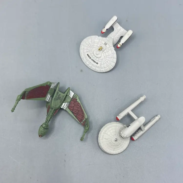 Vintage Miniature Hallmark Keepsake Ornaments - 1995 The Ships of Star Trek