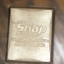 1/4 oz Snap Bullion 999 Fine Silver