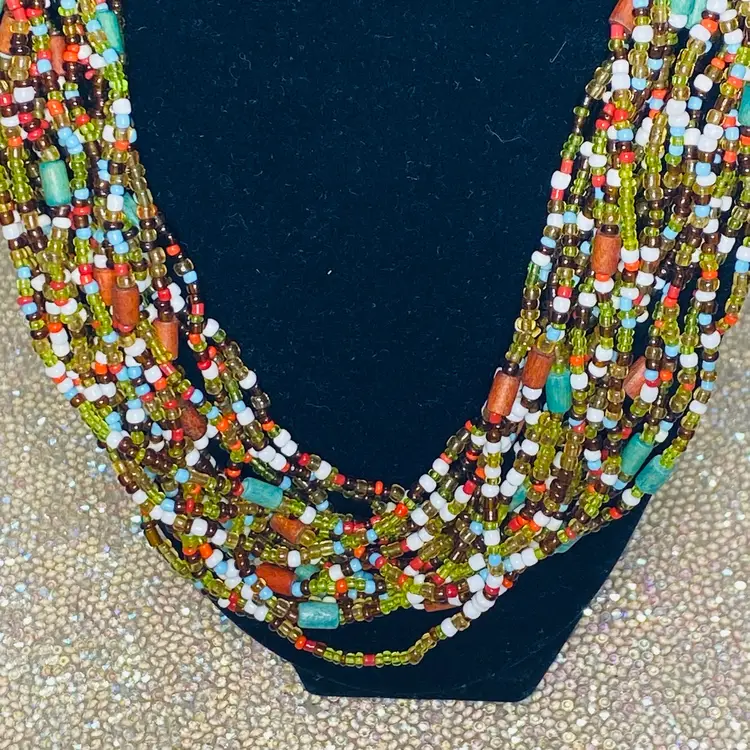 Vintage Beaded Necklace