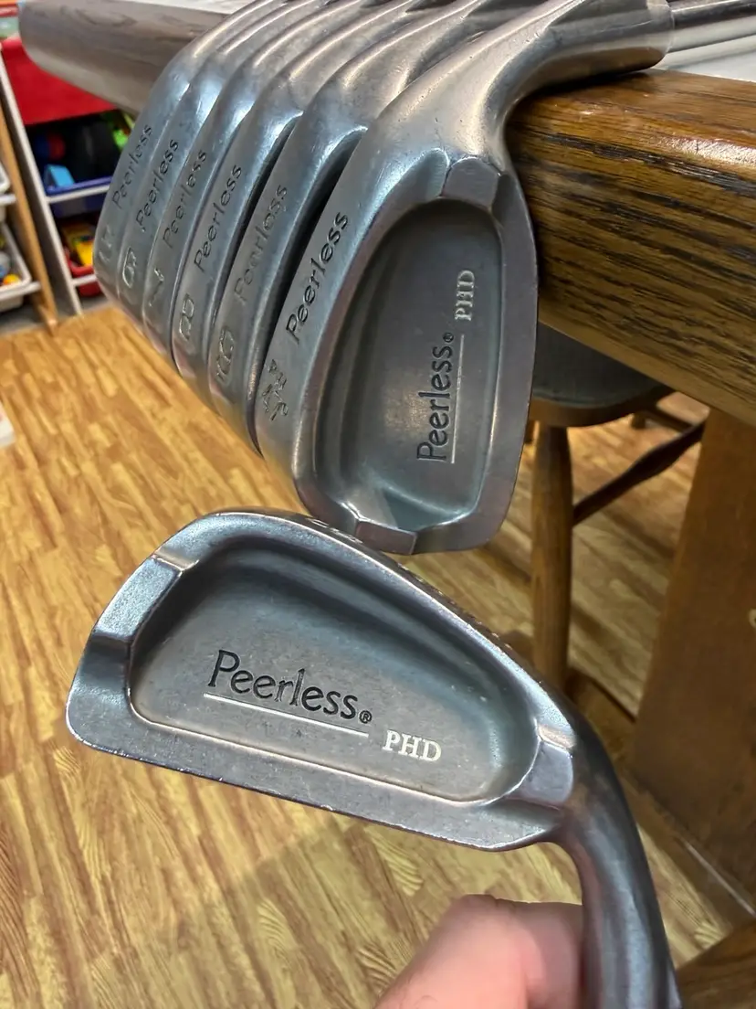 Peerless PHD Irons Set (3, 5-PW Irons) True Temper Dynalite Shafts, No 4 Iron