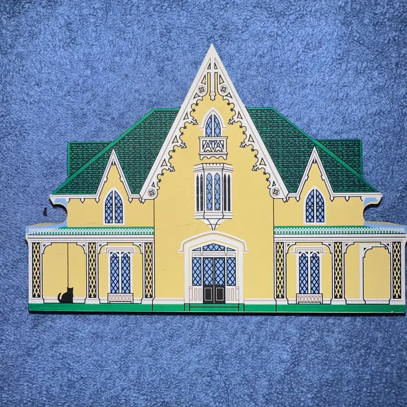 Preowned Vintage 1999 The Cat’s Meow Victorian Home Series Rotch House New Bedford, Massachusetts