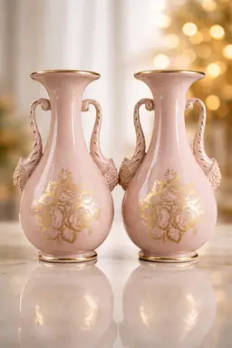 St Regis Vintage porcelain Vases