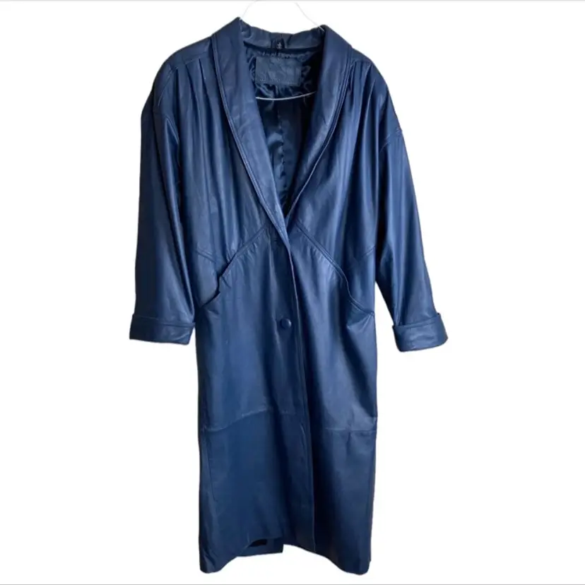 vintage Jacqueline Ferraro trench coat women's size small