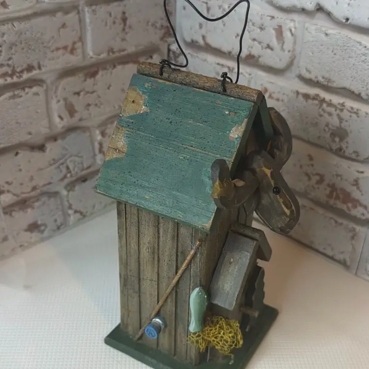 Bird House With Mouse Head And As Is