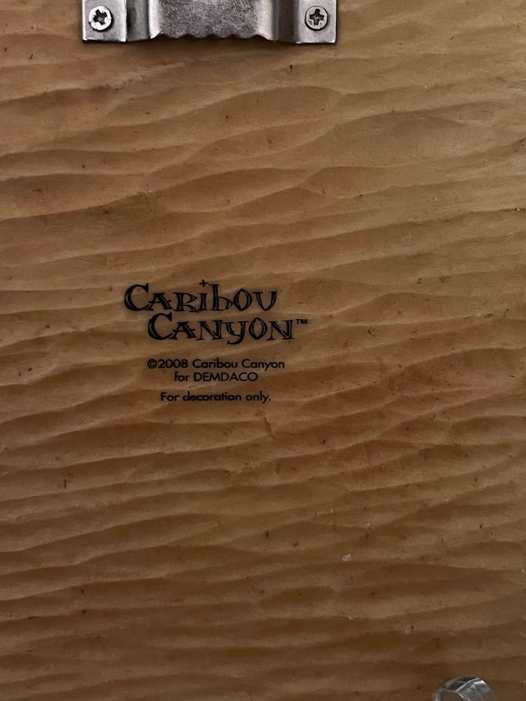 2008 Caribou Canyon for DEMDACO 3D Resin Sunshine Wall Plaque “Let Your Light Shine”