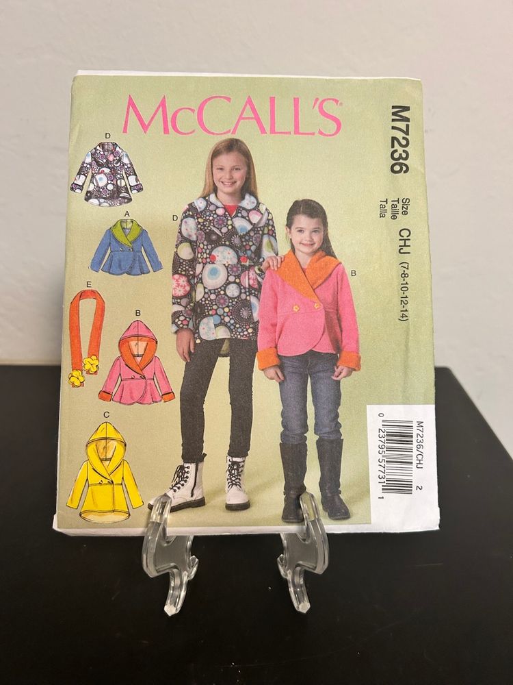 McCall’s Pattern M7236 Girls Jacket & Pants