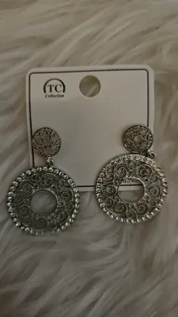 #01 Silver earrings