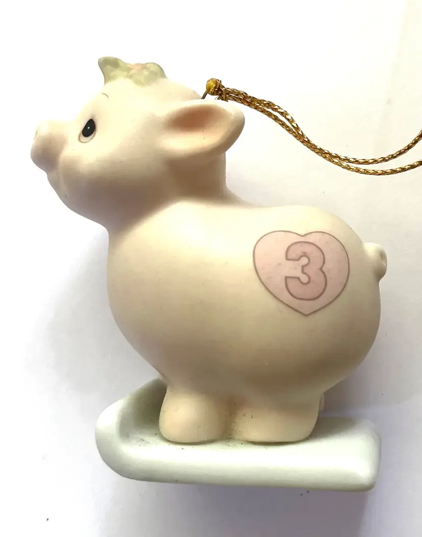 Precious Moments 3rd Christmas Ornament