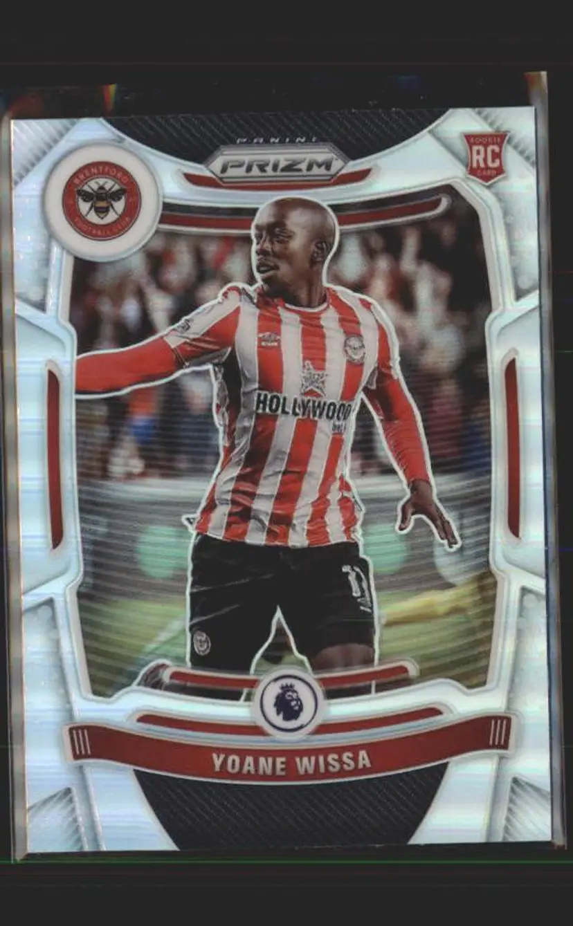 2021-22 Panini Prizm Premier League #140 Yoane Wissa Prizms Silver - (138) - Brentford