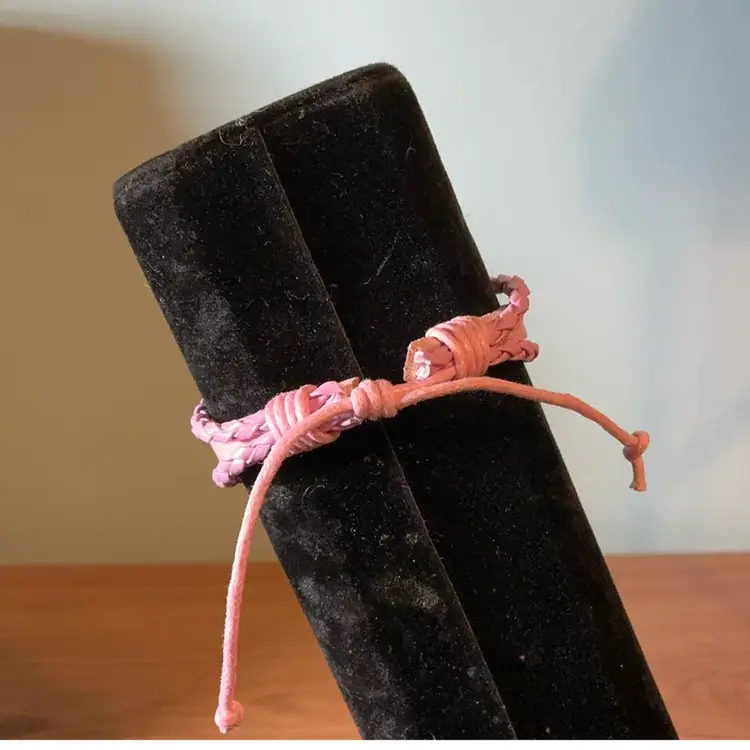 Anime Inspired Leather Bracelet