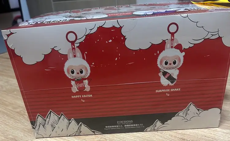 NEW Authentic Pop Mart Labubu THE MONSTERS COCA-COLA SERIES Vinyl 6 Boxes Set