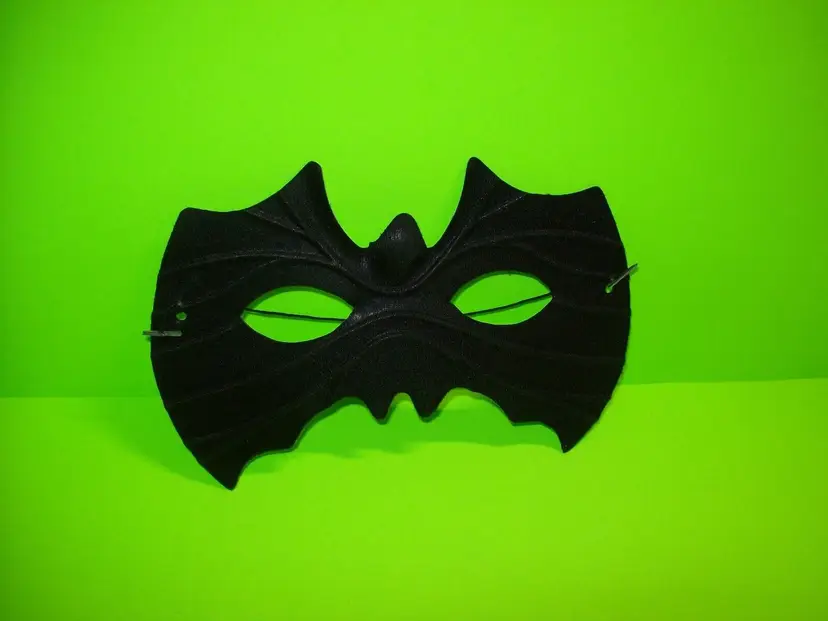 Halloween Costume Bat Vintage Gauze Fabric Mask Gothic Unusual Gothic