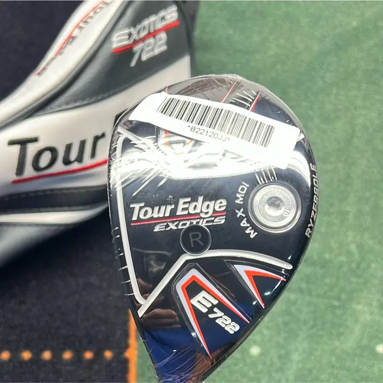 Tour Edge 722 #3 Hybird Left Handed , KBS R Flex New In Plastic