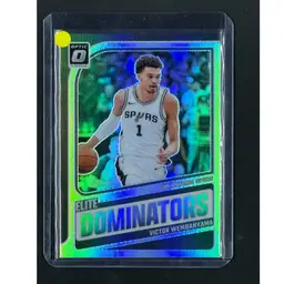 2024-25 Donruss Optic #8 Victor Wembanyama Elite Dominators Holo San Antonio Spurs