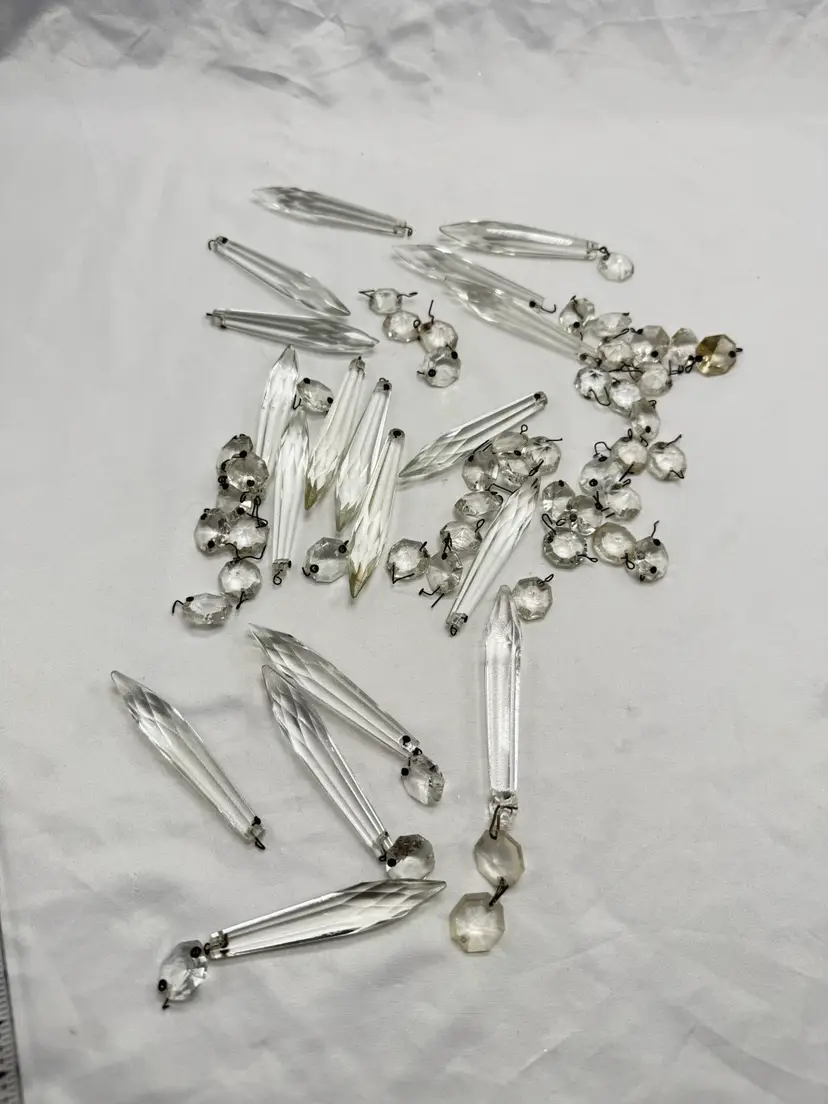 VTG/Antique Crystal Chandelier Pieces