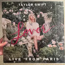 Taylor Lover Live from Paris Custom Vinyl Cover Sleeve