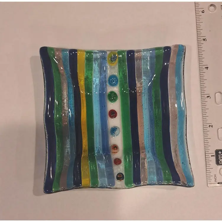 Pressed Glass Trinket Dish