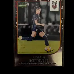 Croix Bethune Stars Parallel Unnumbered - 2026 Parkside USWNT Team Set