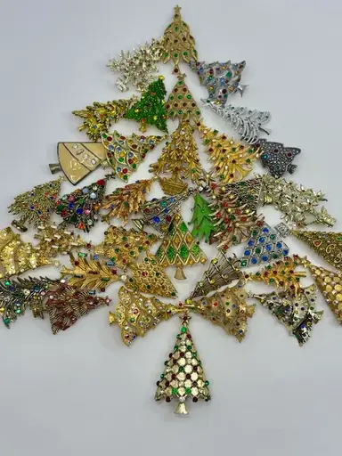 Brooches+Beaded $5/10SB +Swarovski