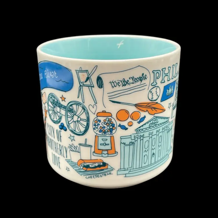Starbucks Been There Series Philadelphia Coffee Mug