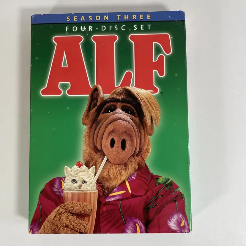 Alf - Season Three 3 (DVD, 2006) Complete 4-Disc Box Set w/ Slip Cover