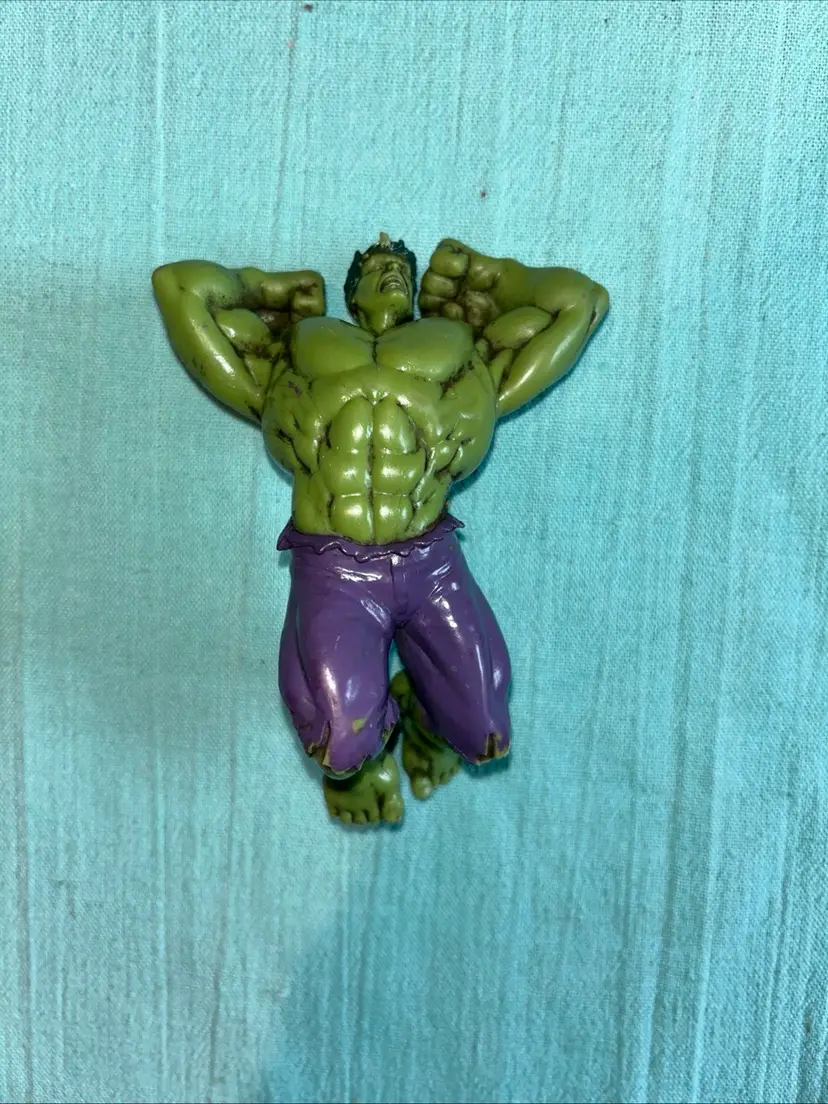 Marvel Incredible Hulk Action Figure 2013 Swimways Corp. Leaping Smash 5"