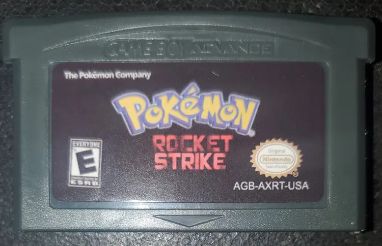 Pokemon Rocket Strike GBA ROM Hack Video Game Custom Gameboy Advance