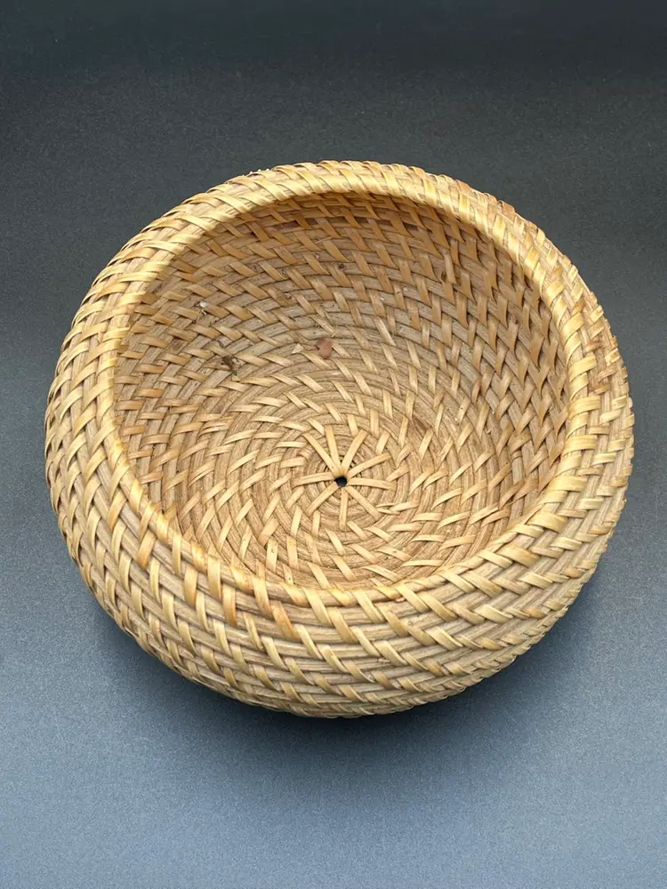 Woven Rattan Wicker Basket