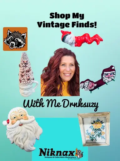 🍹🍹Shop My Vintage Finds Drnksuzy! 